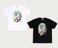 A BATHING APE MOON APE HEAD TEE