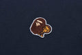 A BATHING APE BAPE KIDS APE & MILO ONE POINT TEE