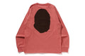 A BATHING APE BIG APE HEAD L/S TEE