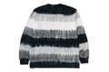 A BATHING APE DRIP STRIPE RELAXED FIT L/S TEE