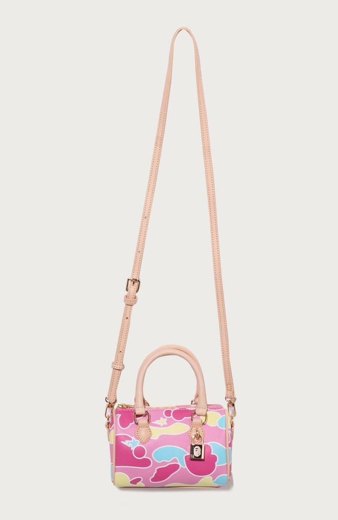 A BATHING APE Ladies' STA CAMO MINI SHOULDER BAG