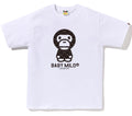 A BATHING APE COLLEGE MONOGRAM BABY MILO TEE