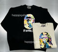 A BATHING APE ART CAMO BY BATHING APE RELAXED FIT CREWNECK SWEAT SHIRT