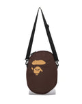 A BATHING APE BIG APE HEAD SHOULDER BAG