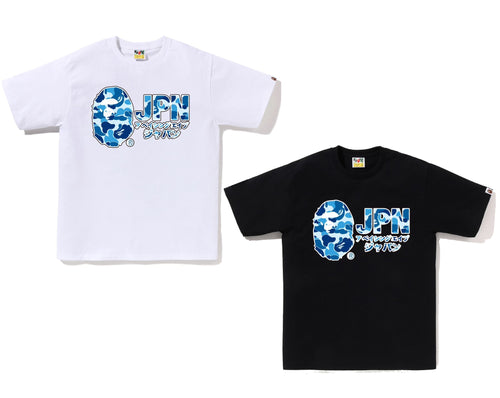 A BATHING APE JAPAN ABC CAMO JPN KATAKANA TEE ( JAPAN LIMITED )