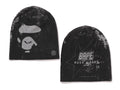 A BATHING APE APE HEAD KNIT CAP