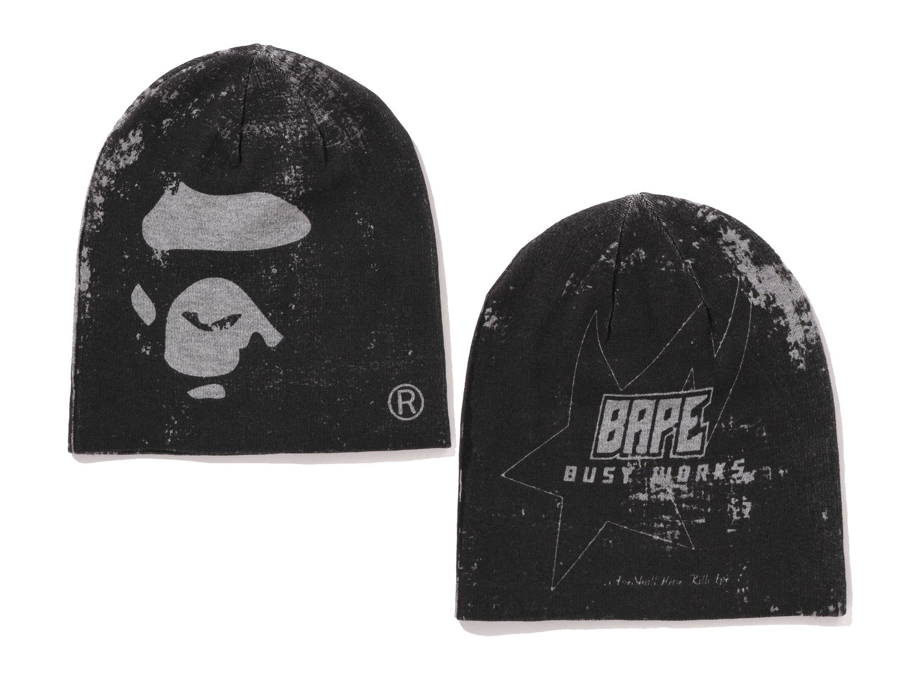 A BATHING APE APE HEAD KNIT CAP – happyjagabee store