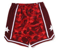 A BATHING APE COLOR CAMO MESH RELAXED FIT SHORTS