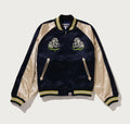 A BATHING APE Ladies' PAISLEY PATTERN APE HEAD SOUVENIR JACKET