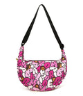 A BATHING APE BABY MILO STORE BUBBLE CAMO MEDIUM CROSS BAG