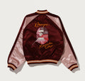 A BATHING APE Ladies' PAISLEY PATTERN APE HEAD SOUVENIR JACKET