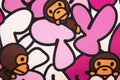 A BATHING APE BABY MILO STORE BUBBLE CAMO MEDIUM CROSS BAG