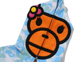 A BATHING APE BAPE KIDS BABY LISA ABC CAMO ZIP HOODIE