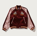 A BATHING APE Ladies' PAISLEY PATTERN APE HEAD SOUVENIR JACKET