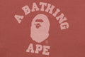 A BATHING APE Ladies' COLLEGE PULLOVER HOODIE ( WIDE FIT )