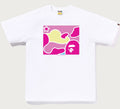 A BATHING APE STA CAMO FOCUS BOX TEE