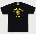 A BATHING APE STA CAMO COLLEGE TEE