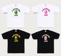 A BATHING APE STA CAMO COLLEGE TEE