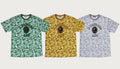 A BATHING APE BAPE CARD CAMO COLLEGE TEE ( ONLINE EXCLUSIVE )