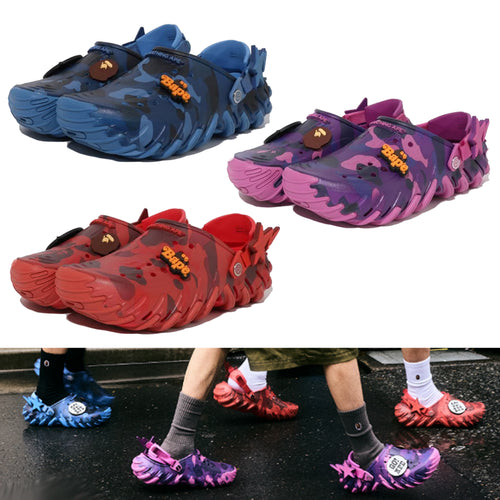 A BATHING APE BAPE x CROCS - CLOG COLOR CAMO