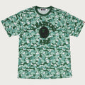 A BATHING APE BAPE CARD CAMO COLLEGE TEE ( ONLINE EXCLUSIVE )