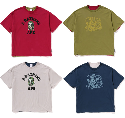A BATHING APE BAPE x SEAN WOTHERSPOON REVERSIBLE TEE