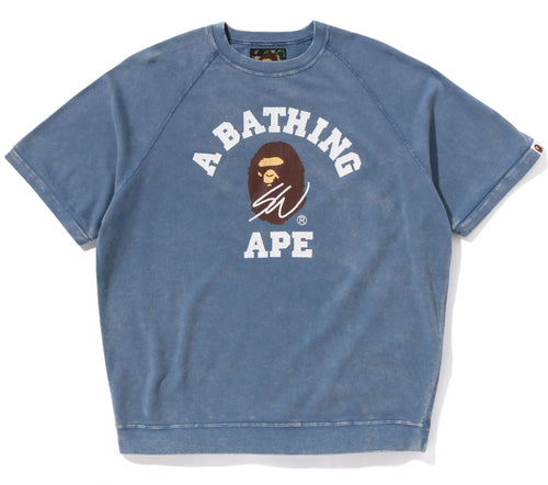 A BATHING APE BAPE x SEAN WOTHERSPOON SWEAT TEE Navy