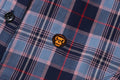 A BATHING APE BAPE KIDS CHECK BABY FRILL COLLAR ONEPIECE