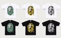 A BATHING APE BAPE CARD BIG APE HEAD TEE ( ONLINE EXCLUSIVE )
