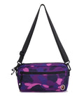 A BATHING APE COLOR CAMO MINI SHOULDER BAG