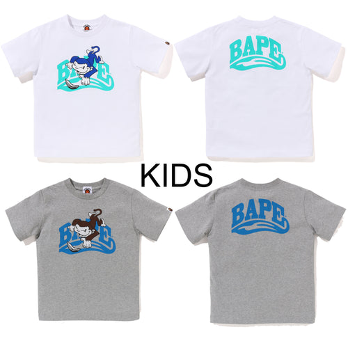 A BATHING APE BAPE KIDS CLASSIC MILO TEE