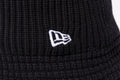 New Era x mastermind WORLD Knit Bucket Hat FW25 Black