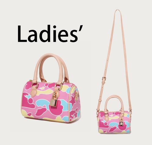 A BATHING APE Ladies' STA CAMO MINI SHOULDER BAG