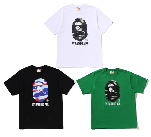 A BATHING APE SCREEN CAMO BY BATHING APE TEE - happyjagabee store