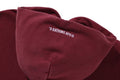 A BATHING APE GARMENT DYE COLLEGE PULLOVER HOODIE