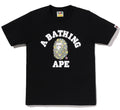 A BATHING APE Ladies' BLING STAR GLITTER COLLEGE TEE
