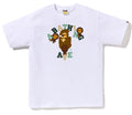 A BATHING APE COLORS COLLEGE TEE