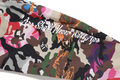 A BATHING APE Ladies' HYBRID CAMO MULTI LOGO BOXY CROPPED JACKET