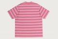 A BATHING APE ONE POINT STRIPE RELAXED FIT TEE