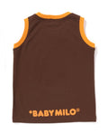 A BATHING APE BAPE KIDS MILO FACE TANK TOP