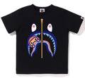 A BATHING APE BAPE KIDS COLORS MILO SHARK TEE