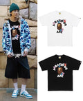 A BATHING APE BAPE x DISNEY STITCH AND FRIENDS COLLEGE TEE