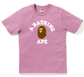 A BATHING APE Ladies' COLLEGE TEE