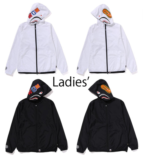 A BATHING APE Ladies' SHARK HOODIE JACKET