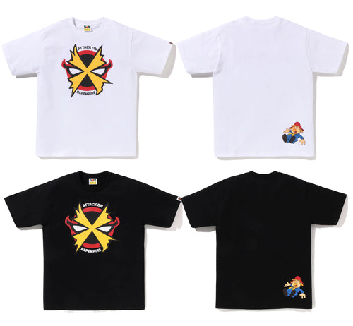 A BATHING APE BAPEMAN X TEE - happyjagabee store