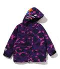 A BATHING APE BAPE KIDS COLOR CAMO SHARK SNOWBOARD JACKET