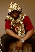 A BATHING APE DEF JAM CAMO SHARK RELAXED FIT FULL ZIP HOODIE