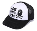 A BATHING APE APE CROSSBONE MESH CAP