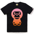 A BATHING APE Ladies' GRADATION BIG BABY MILO TEE