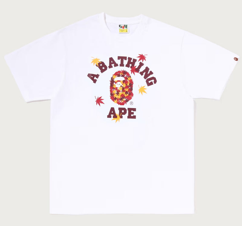 A BATHING APE JAPAN AUTUMN COLLEGE TEE